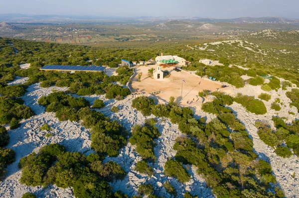 Punto Vista Kamenjak Nel Parco Naturale Del Lago Vransko Croazia — Foto Stock