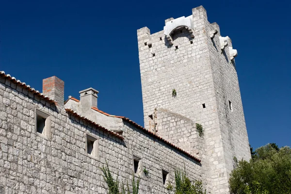 Monastery Order of Saint Benedict on Mljet island, the Adriatic Sea in Croatia