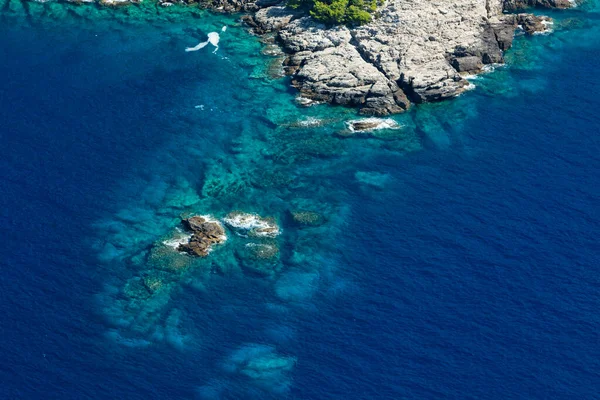 Mljet Adası, Hırvatistan 'ın hava manzarası