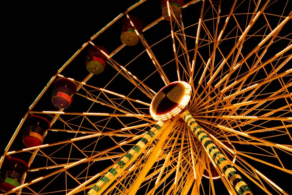 Roue Des Ferries Est Souvent Installée Dans Les Parcs Attractions — Photo