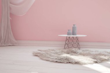 Modern iç tasarım. 3d illüstrasyon