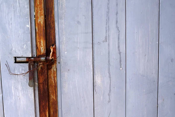 Vintage Old Latch Wood Door — Stock Photo, Image