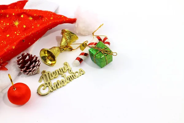 Merry Christmas Toy Gift Box Background — Stock Photo, Image