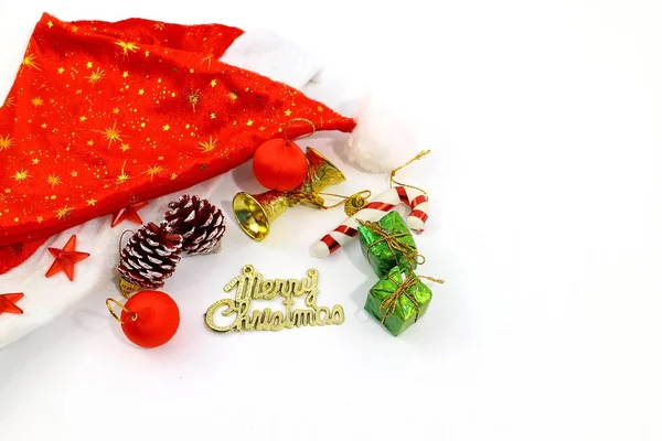 Merry Christmas Toy Gift Box Background — Stock Photo, Image