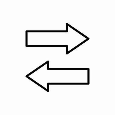 Taslak ok simgesi. Ok vektör illüstrasyonu. Web ve mobil için sembol