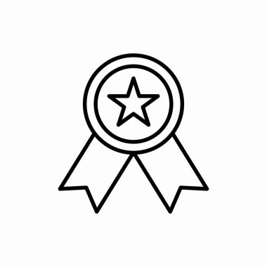 Taslak ödül ikonu. Vektör illüstrasyonu. Web ve mobil için sembol