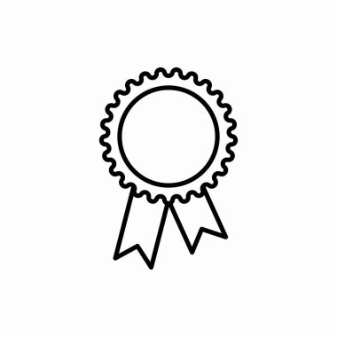 Taslak ödül ikonu. Vektör illüstrasyonu. Web ve mobil için sembol