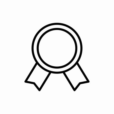 Taslak ödül ikonu. Vektör illüstrasyonu. Web ve mobil için sembol