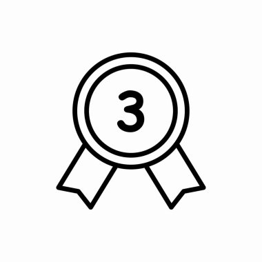 Taslak ödül ikonu. Vektör illüstrasyonu. Web ve mobil için sembol