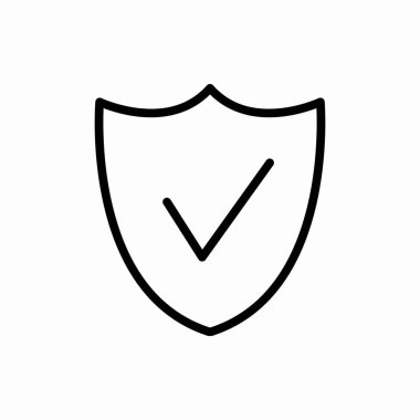 Taslak kontrol simgesi. Vektör illüstrasyonunu kontrol et. Web ve mobil için sembol