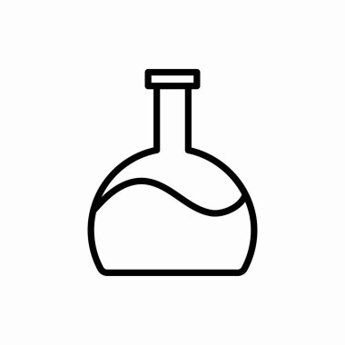 Taslak matara ikonu. Matara vektör illüstrasyonu. Web ve mobil için sembol