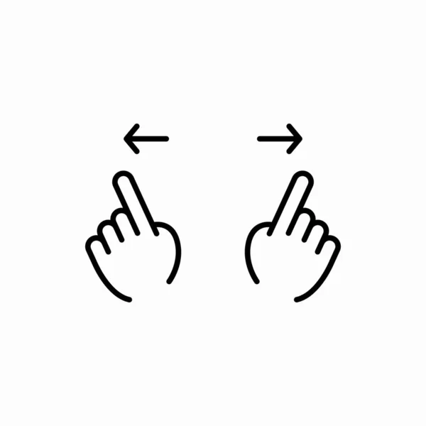 概述手卷图标 手卷矢量插图 Web和Mobile的符号 — 图库矢量图片