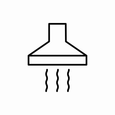 Taslak mutfak çıkarıcı ikonu. Mutfak çıkarıcı vektör çizimi. Web ve mobil için sembol