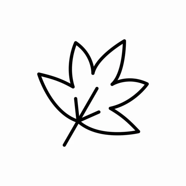 Desenho Folha Icon Leaf Vetor Ilustração Símbolo Para Web Móvel — Vetor de Stock