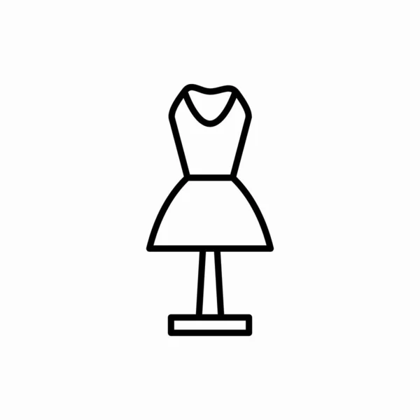 Outline Mannequin Icon Mannequin Vector Illustration 모바일을 — 스톡 벡터