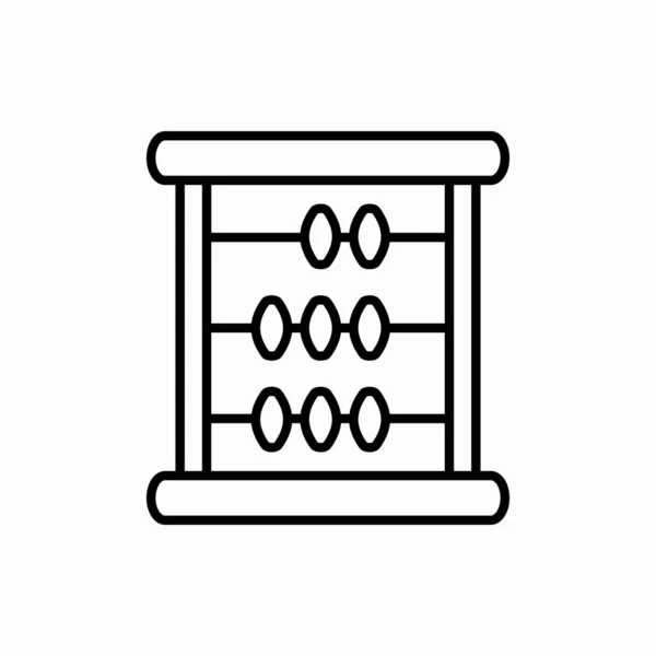 Outline Math Icon Math Vector Illustration Symbol Web Mobile — Stock Vector