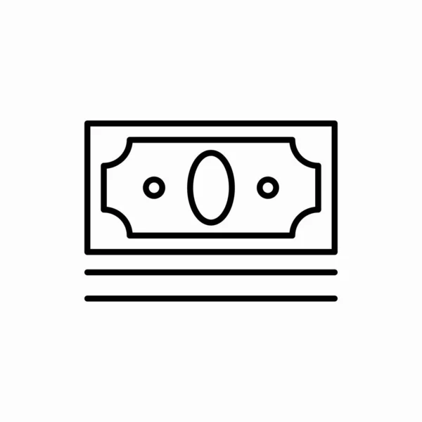 Décrivez Icône Monétaire Illustration Vectorielle Monétaire Symbole Pour Web Mobile — Image vectorielle