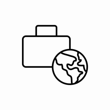 Çevrimiçi iş simgesi. Çevrimiçi iş vektörü illüstrasyonu. Web ve mobil için sembol