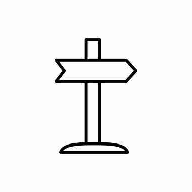 Sağ işaret direği simgesini çiz. Sağ işaret direği çizimi. Web ve mobil için sembol