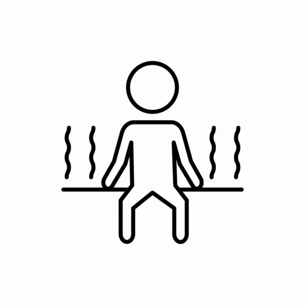 Décrivez Icône Sauna Illustration Vectorielle Sauna Symbole Pour Web Mobile — Image vectorielle