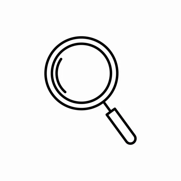 Outline Search Icon Search Vector Illustration Symbol Web Mobile — Stock Vector