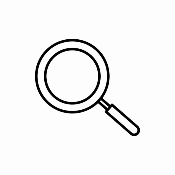轮廓搜索图标 搜索向量说明 Web和Mobile的符号 — 图库矢量图片