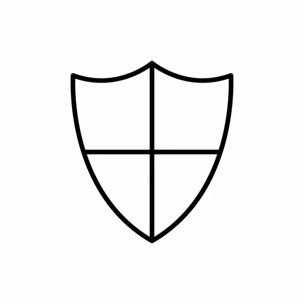 Desenho Escudo Icon Shield Ilustração Vetorial Símbolo Para Web Móvel —  Vetores de Stock