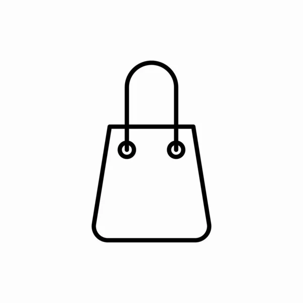 Illustration Vectorielle Sac Provisions Symbole Pour Web Mobile — Image vectorielle