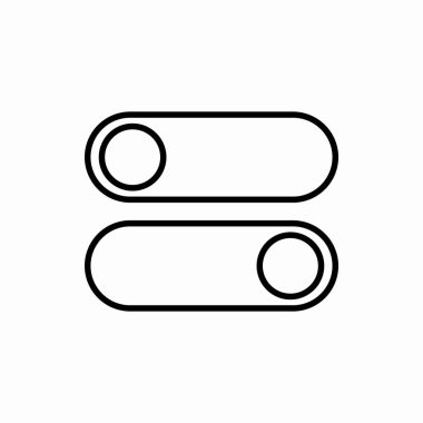 Taslak Değiştir düğmesi simgesi. Düğme vektör illüstrasyonunu değiştir. Web ve mobil için sembol