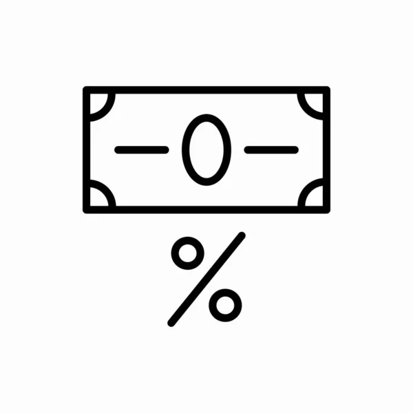 Esquema Impuestos Icon Taxes Vector Ilustración Símbolo Para Web Móvil — Vector de stock