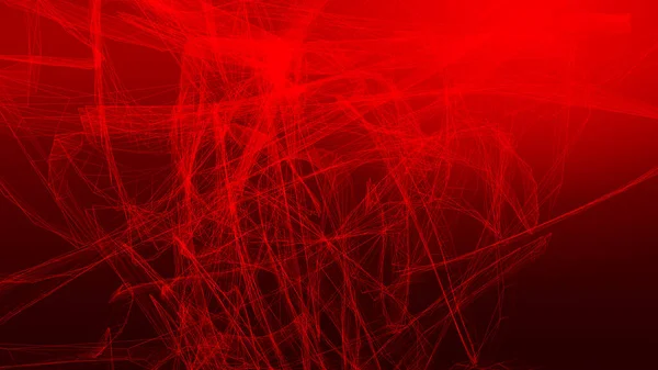 Error Red Onda Roja Fondo Oscuro Tecnología Abstracta Big Data — Foto de Stock