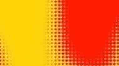 Noktalar yarım ton turuncu sarı renk desenli, teknolojik dijital arkaplanlı. Noktalar, yaz arkaplanlı sanat çizgi romanları.. 