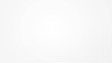 Nokta beyaz gri desenli ışık dokusu arkaplanı. Soyut teknoloji büyük veri dijital arkaplanı. 3d oluşturma.