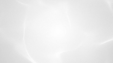 Nokta beyaz dalgalı ışık teknolojisi dokusu arka plan. Soyut büyük veri dijital konsepti. 3d oluşturma.