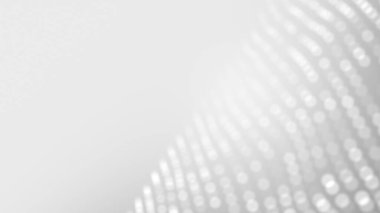 Nokta beyaz dalgalı ışık teknolojisi dokusu arka plan. Soyut büyük veri dijital konsepti. 3d oluşturma.