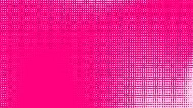 Nokta pembe desenli doku arkaplanı. Soyut illüstrasyon pop sanat yarım ton ve retro tarzı. yaratıcı tasarım sevgililer günü konsepti,