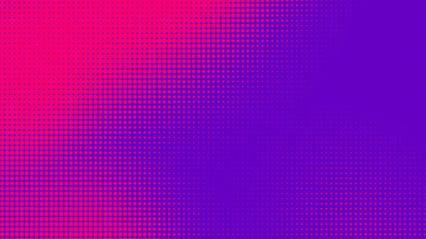 Tečky Polotón Fialová Růžová Barva Vzor Gradient Textura Technologií Digitální — Stock fotografie