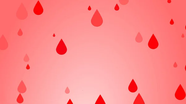 Medical Health Red Blood Drop Pattern Background Abstract Healthcare World — Stock Photo, Image