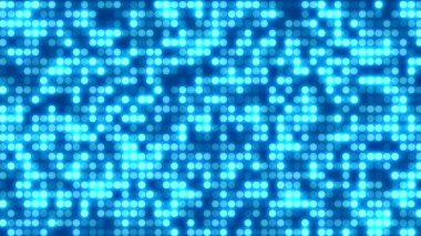 Nokta beyaz desenli ekran ışık eğimli doku arka planına öncülük etti. Soyut teknoloji büyük veri dijital arkaplanı. 3d oluşturma.