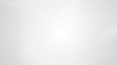 Nokta beyaz dalgalı ışık teknolojisi dokusu arka plan. Soyut büyük veri dijital konsepti. 3d oluşturma.