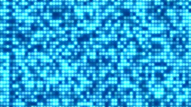 Nokta beyaz desenli ekran ışık eğimli doku arka planına öncülük etti. Soyut teknoloji büyük veri dijital arkaplanı. 3d oluşturma.