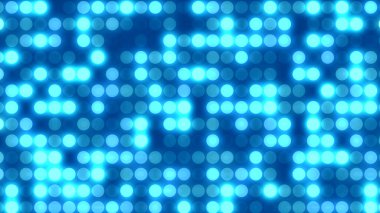 Nokta beyaz desenli ekran ışık eğimli doku arka planına öncülük etti. Soyut teknoloji büyük veri dijital arkaplanı. 3d oluşturma.