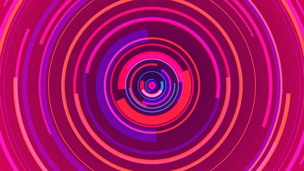 Circle pink neon lines technology Hi-tech blue background. Abstract graphic digital future concept design.