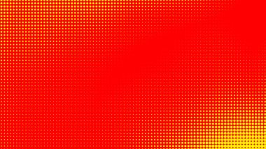 Noktalar yarım ton turuncu sarı renk desenli, teknolojik dijital arkaplanlı. Noktalar, yaz arkaplanlı sanat çizgi romanları..