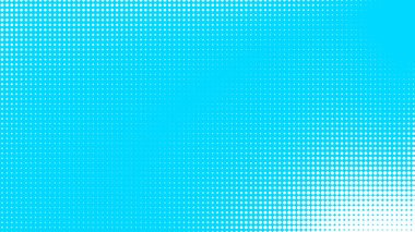 Noktalar yarım ton beyaz mavi renk desenli, teknolojik dijital arka planlı. Noktalar, yaz arkaplanlı sanat çizgi romanları.. 