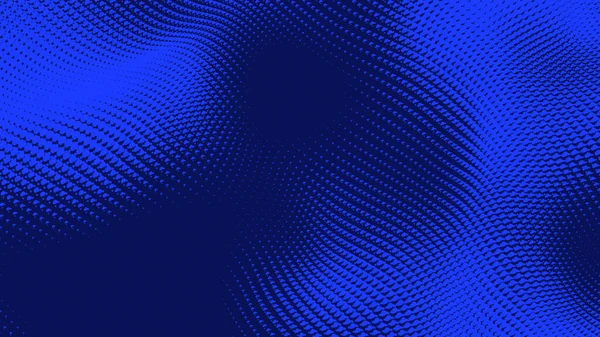 Dot Blue Wave Light Screen Gradient Texture Background Abstract Technology — Stock Photo, Image
