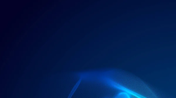 Fondo Textura Degradado Pantalla Luz Onda Azul Punto Tecnología Abstracta — Foto de Stock