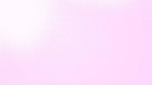 Ponto Rosa Padrão Branco Gradiente Textura Fundo Abstrato Pop Art — Fotografia de Stock