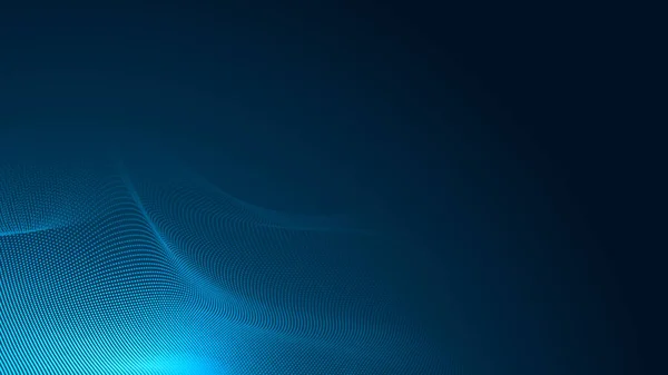 Dot Blue Wave Light Screen Gradient Texture Background Abstract Technology — Stock Photo, Image