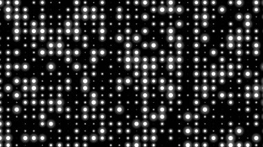 Nokta beyaz desenli doku arkaplanı. Soyut teknoloji büyük veri dijital arkaplanı. 3d oluşturma.